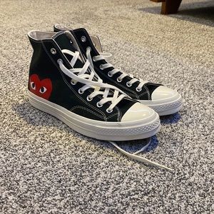 commos des garçons converse